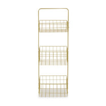 Gemma Over-The-Door Wire Bath Caddy in Gold shops Color